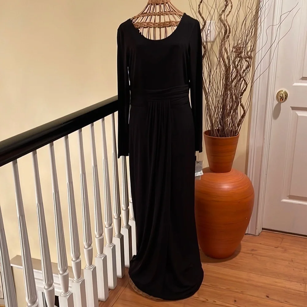 Calvin Klein black elegant dress NWT beautiful